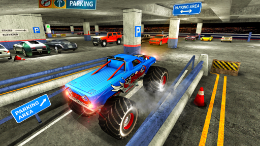 Multi Storey Monster Truck Parking Simulator 2017 screenshot 5