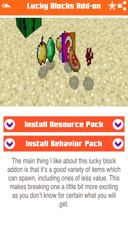 Lucky Block Addons for Minecraft Pocket Edition PE screenshot-3