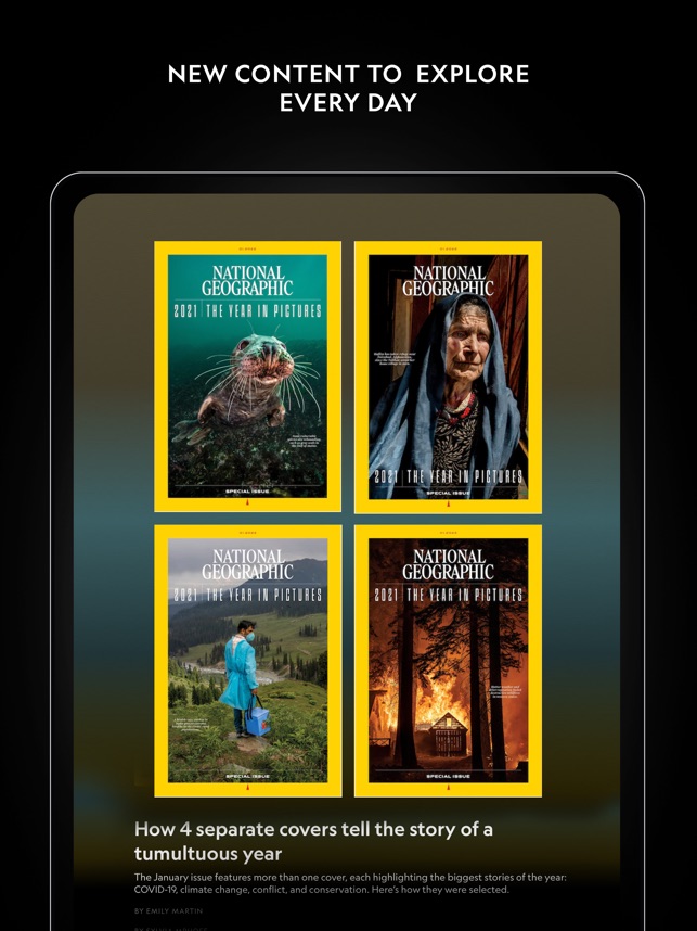 National Geographic On The App