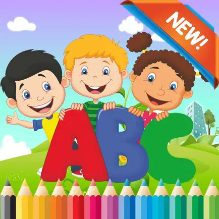 ABC Coloring Book for kids age 1-6 :Cute alphabets Cheats