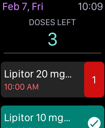 Apple Watch screenshot