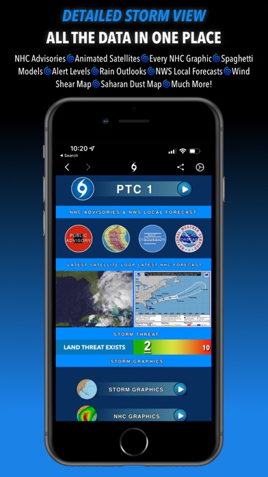 Screenshot #3 pour Hurricane Tracker