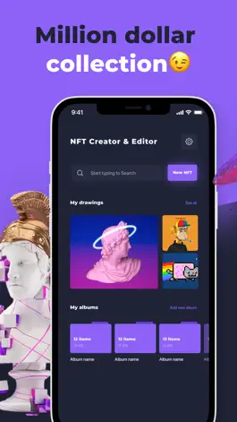 Game screenshot NFT Creator & Editor apk