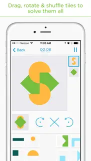 shape shuffle - a shape saga iphone screenshot 3