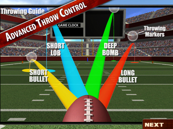 Screenshot #5 pour Pocket Passer QB : American Football Sports Game