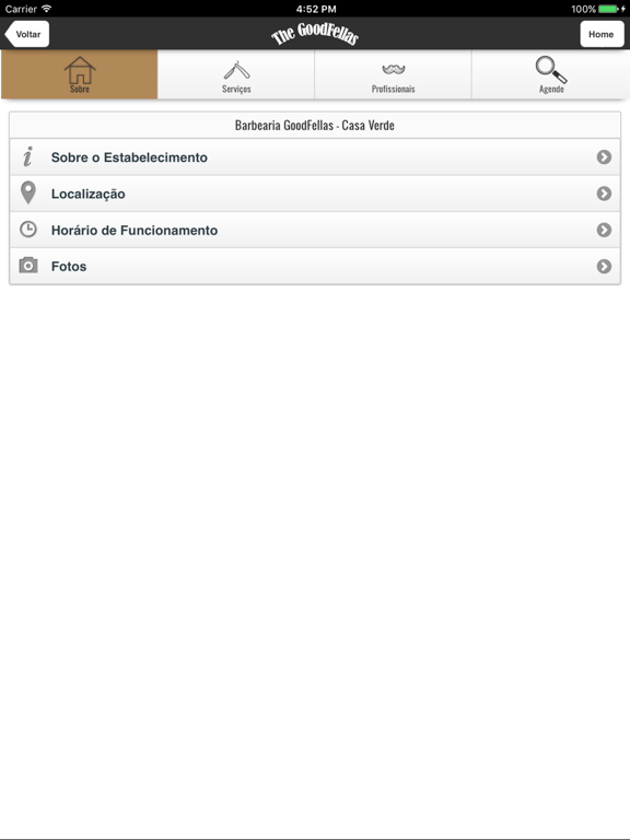 GoodFellas iPad screenshot 4 - Lifestyle app