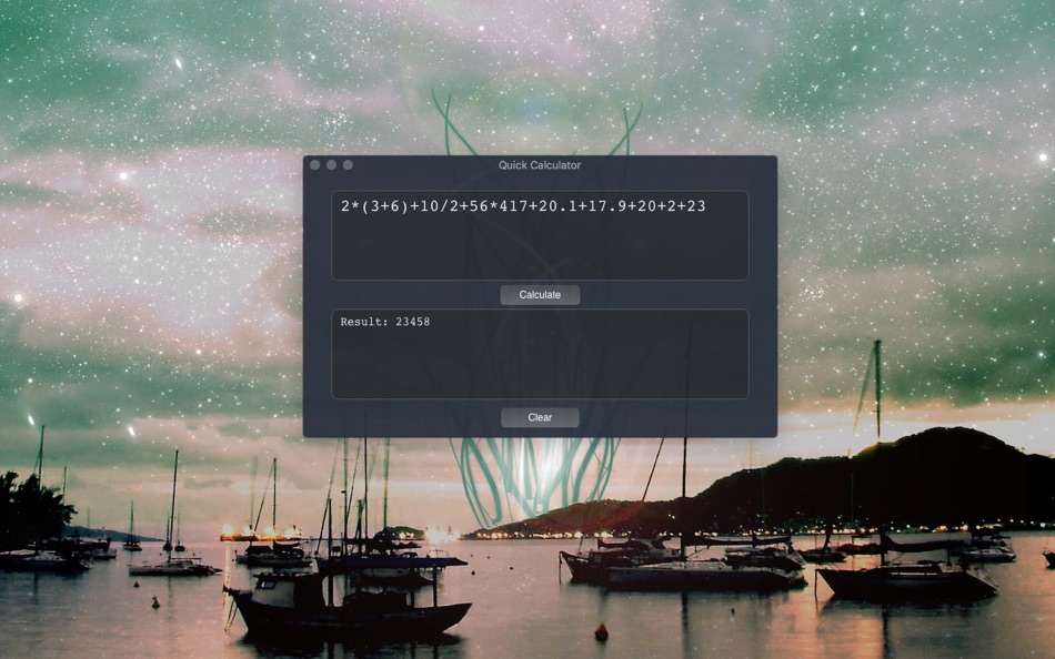 #2. Quick Calculator (macOS) 由: Yan Li