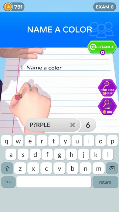 Class Trivia Screenshot