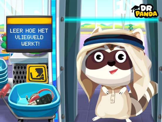 Dr. Panda Vliegveld iPad app afbeelding 2