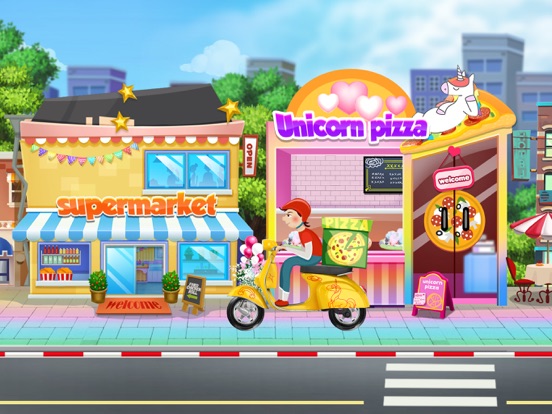 Unicorn Pizza - Rainbow Candyのおすすめ画像2