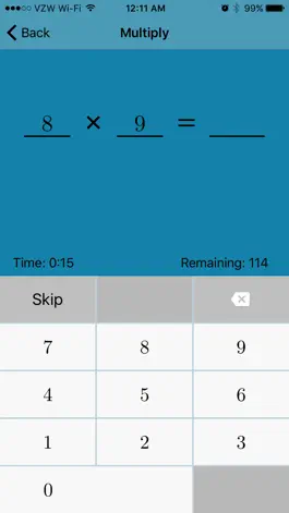 Game screenshot Fusion Math Fast Facts apk
