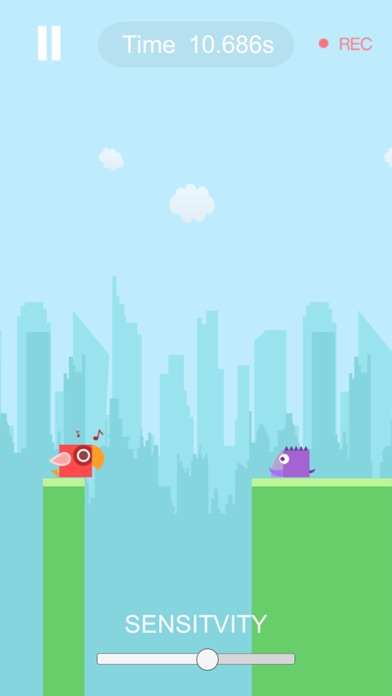 Scream Bird - new voice control game screenshot 2