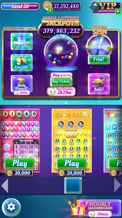 Scratch Off Lottery Casino Screenshot