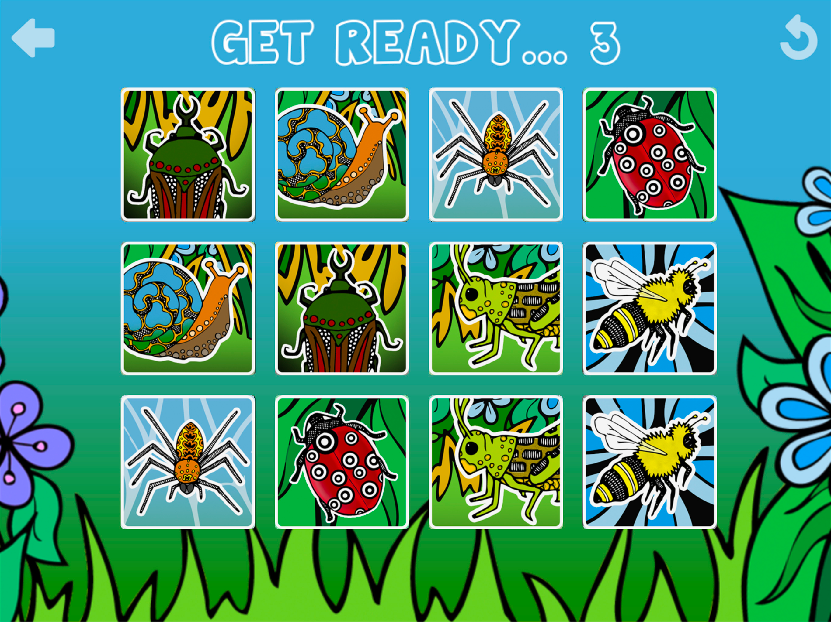 Buggyboo Matching Game