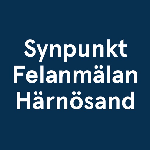 Synpunkt, felanmälan Härnösand