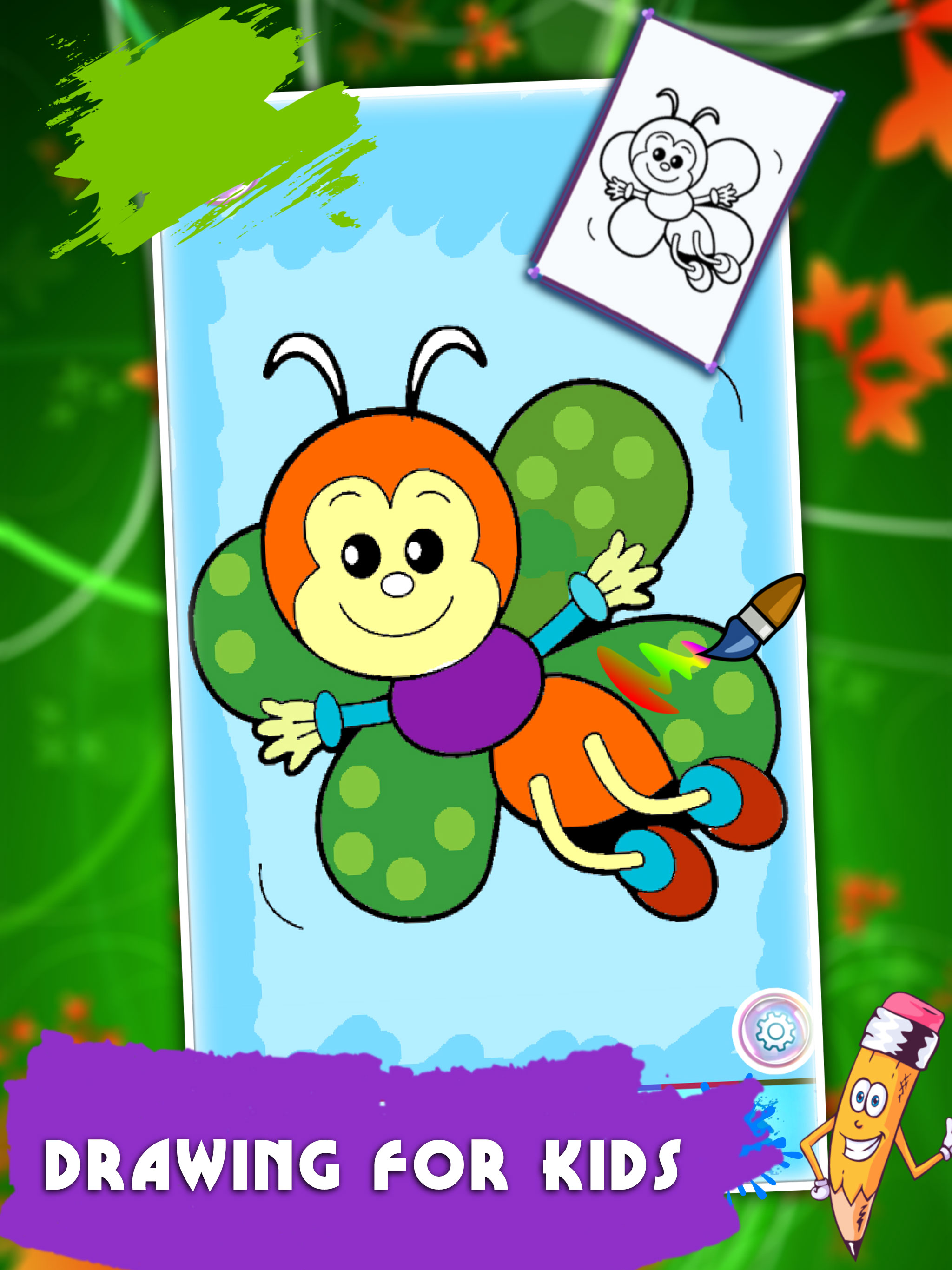 Coloring Book - painting and drawing page for kids