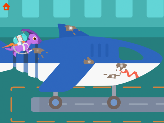 Screenshot #4 for Dinosaur Airport Game for kids
