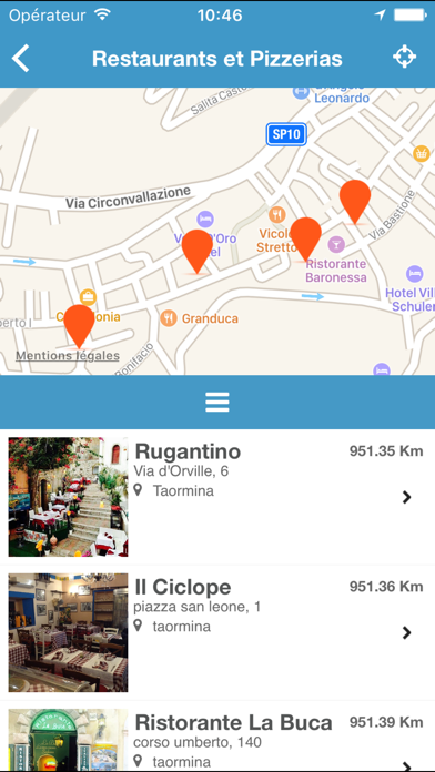 Screenshot #3 pour Taormina APP