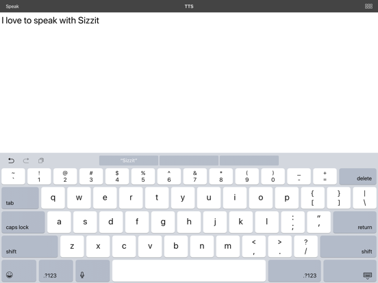 Sizzit iPad app afbeelding 7