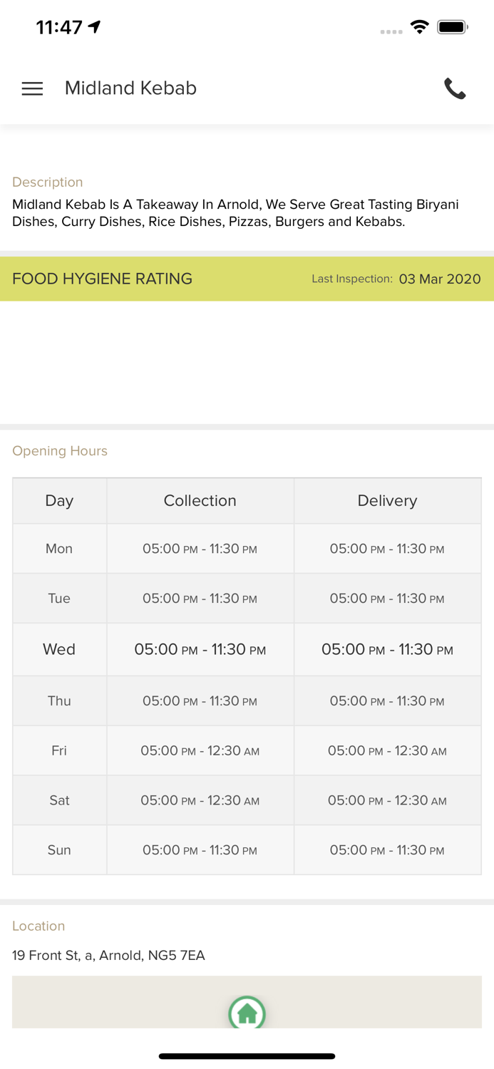 Midland Kebab Arnold.