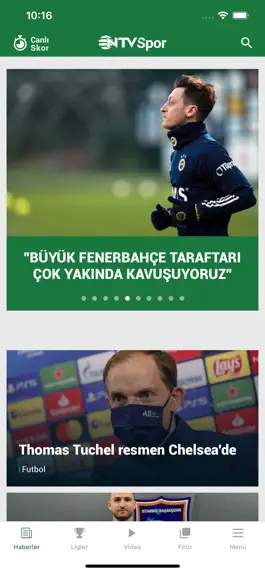 Game screenshot NTV Spor - Sporun Adresi mod apk