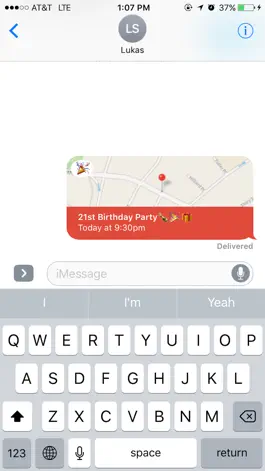 Game screenshot Invites for iMessage mod apk