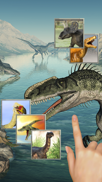 Screenshot #2 pour Dinosaurs Puzzles 2