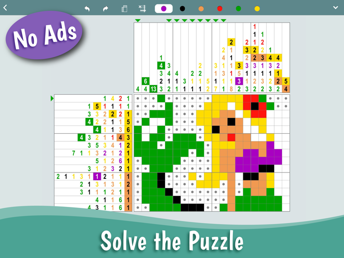 Pic-a-Pix Nonogram Color