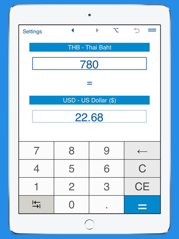 Us Dollars Thai Baht Currency Converter Price Drops Screenshot 2 For Us Dollars Thai Baht Currency Converter