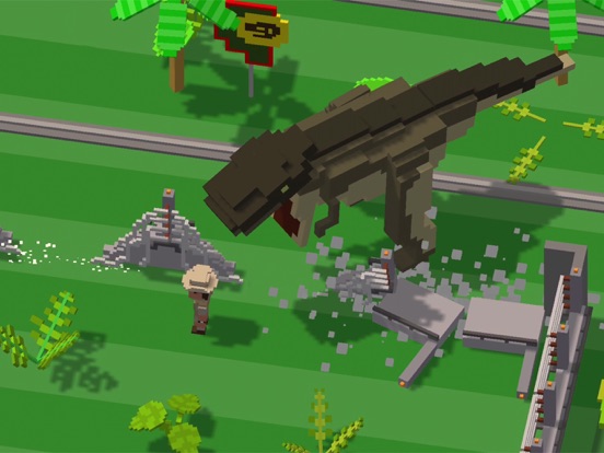 Screenshot #4 pour Jurassic Hopper: Crossy World