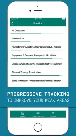 Game screenshot NPTE-PT Practice Exam Prep 2017 – Q&A Flashcards apk