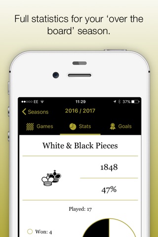 ChessJournal - Your chess diary and scorebook screenshot 4