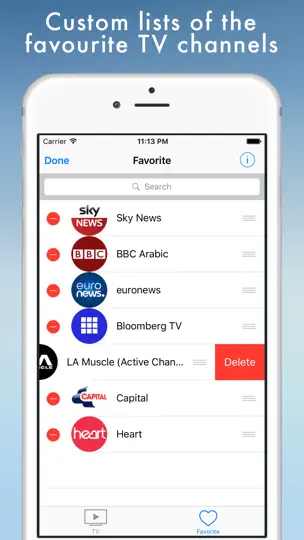 Captura de pantalla de British TV - Television Of Great Britain Online en iPhone 3