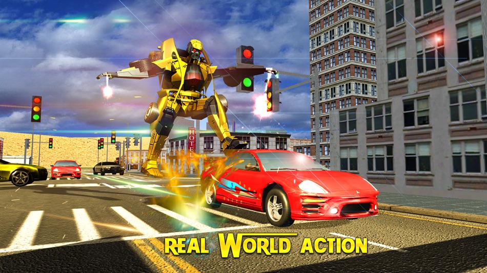 #3. Robot Fighting in Open World (iOS) Bởi: Muhammad Rafique Saleem