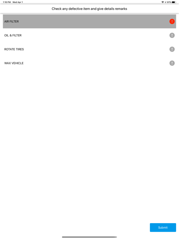 iSi Driver App iPad screenshot 4 - Navigation app