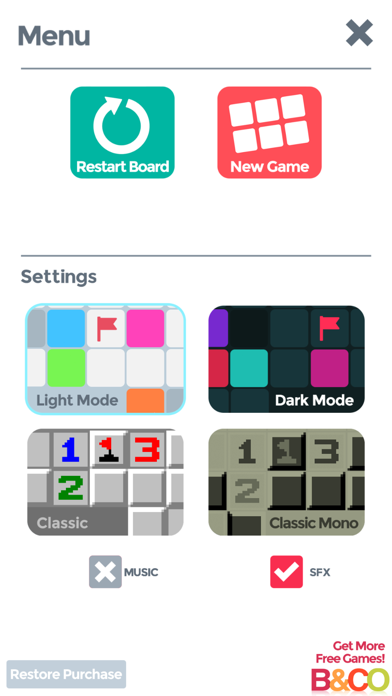 Minesweeper Go - Retro Classic Screenshot
