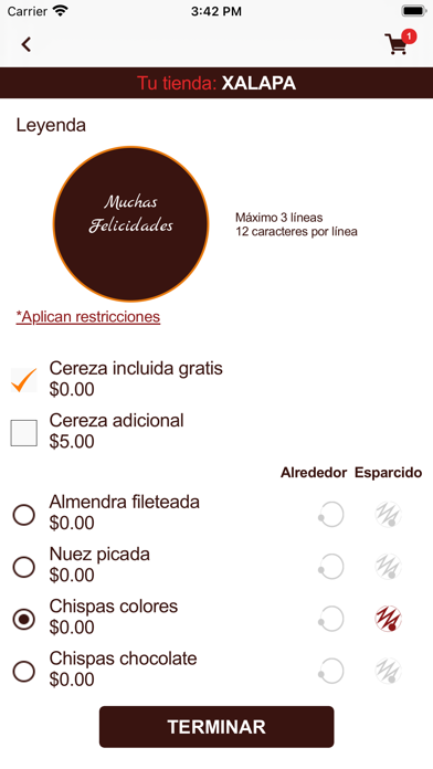 Pastelería I Love Chocolate Screenshot