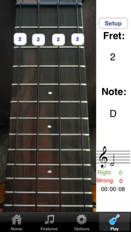 Game screenshot Ukulele Fretboard Addict Lite hack