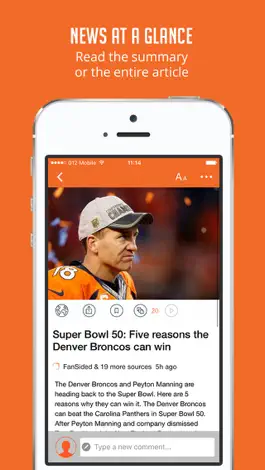 Game screenshot Denver Football News & Scores hack