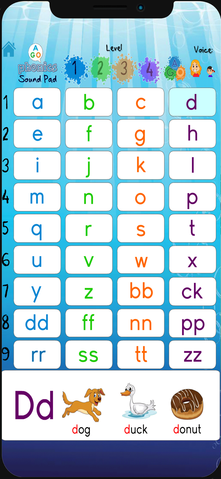 AGO Phonics Sound Pad screenshot 5