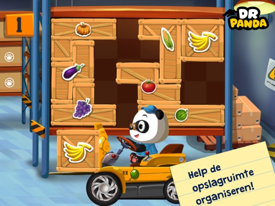 Dr. Panda Supermarkt iPad app afbeelding 4