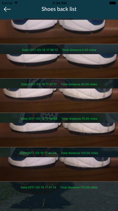 Screenshot 1 of Sole Mate - Wear Pattern & Mileage Tracker App