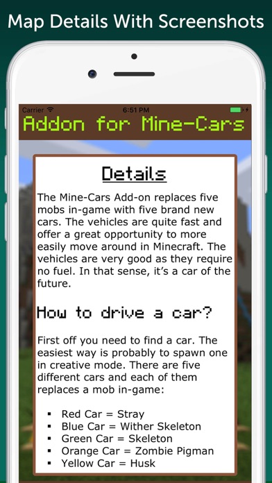 MineCars AddOn for Minecraft PEのおすすめ画像2