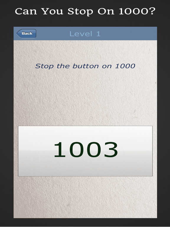 Screenshot #4 pour Hit 1000: Stop The Button