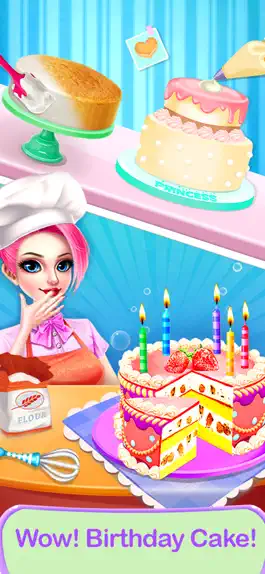 Game screenshot Girls Cake Maker Baking Games mod apk