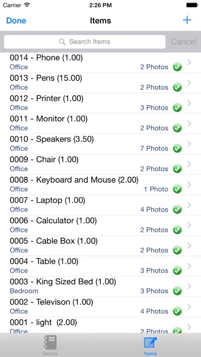 Accuserve ListerMobile Screenshot