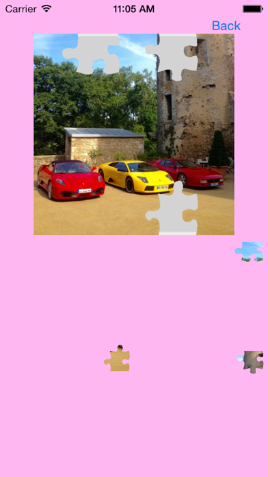 Screenshot #1 pour Supercars Jigsaw Puzzles with Photo Puzzle Maker