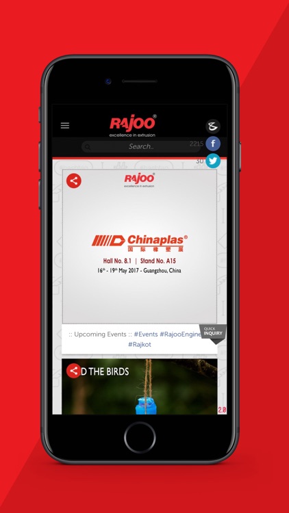Rajoo Engineers Social screenshot-4