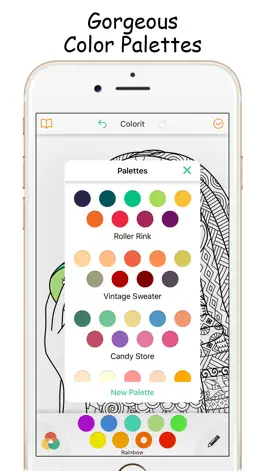 Game screenshot Colorful Coloring Book Art for Adults hack