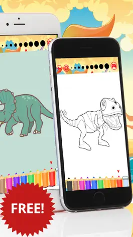 Game screenshot Coloring books Dinosaur For kid hack